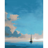 Painting by Numbers Sea Sailboat