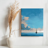 Painting by Numbers Sea Sailboat