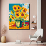 Malen nach Zahlen Meister van Gogh Sonnenblumen
