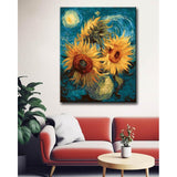Grind after my master Van Gogh's sonnenblumen