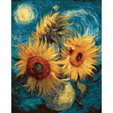 Grind after my master Van Gogh's sonnenblumen