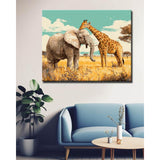 Enjoy the pleasure of losing elephants and giraffes