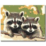 Malen nach Zahlen Tiere waschbar parchen