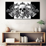 Malen nach hallen halloween totenkopf 5 teilig