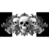 Malen nach Zahlen halloween totenkopf 5 teilig