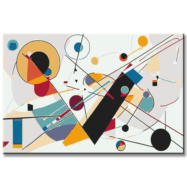 Malen nach Zahlen Moderne Kunst Modern Art