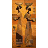 Painting by Numbers Africa Women at Work Modern Art