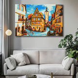 Malen nach Zahlen Deutschland Rothenburg o.d. Tauber