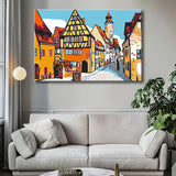 Malen nach Zahlen Rothenburg o.d. Tauber