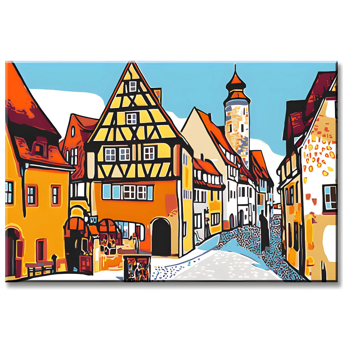 Grind after Zahlen Rothenburg or Tauber