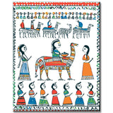 Malen nach Zahlen Afrika Kunst