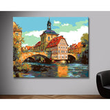 Painting by Numbers Bamberg Town Hall Old Town