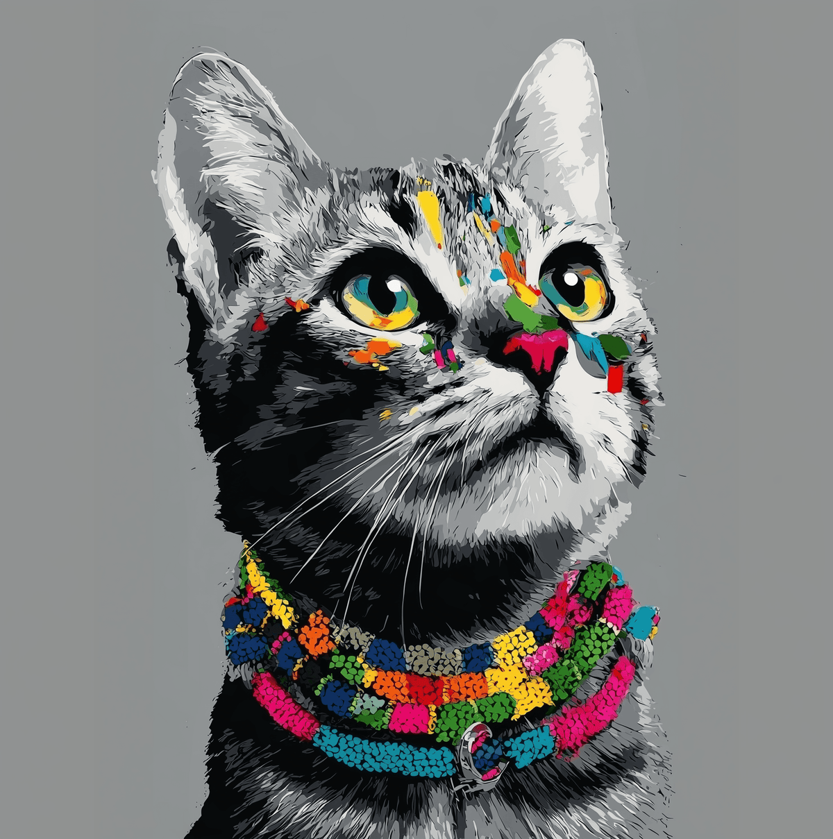 Paint by Numbers Art Tiger Baby