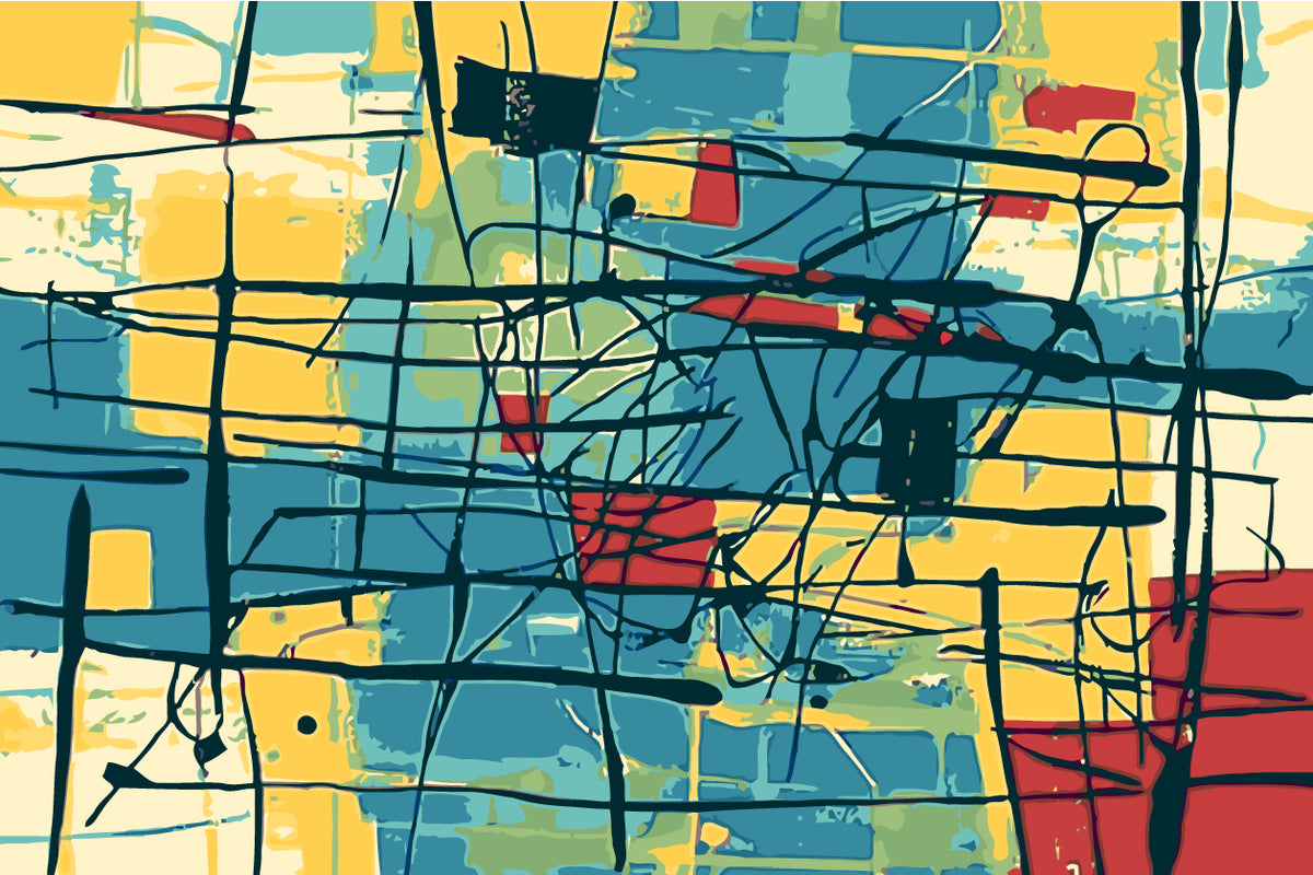 Malen nach Zahlen Moderne Kunst