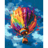 Malen nach Zahlen für Erwachsene Ballon am Himmel