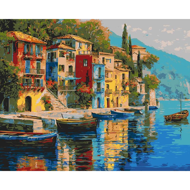 Grind nach zahlen lago maggiore italien