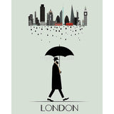 Paint by Numbers London City Sign
