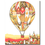 Malen nach Zahlen Bilder i love to travel