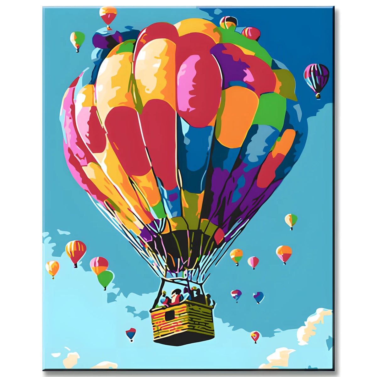 Grind after taking a picture of the air balloon
