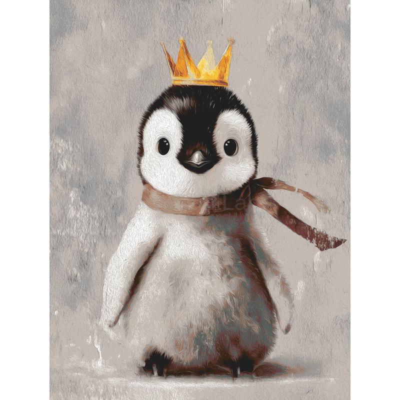 Grind after a day for children's smaller Penguin