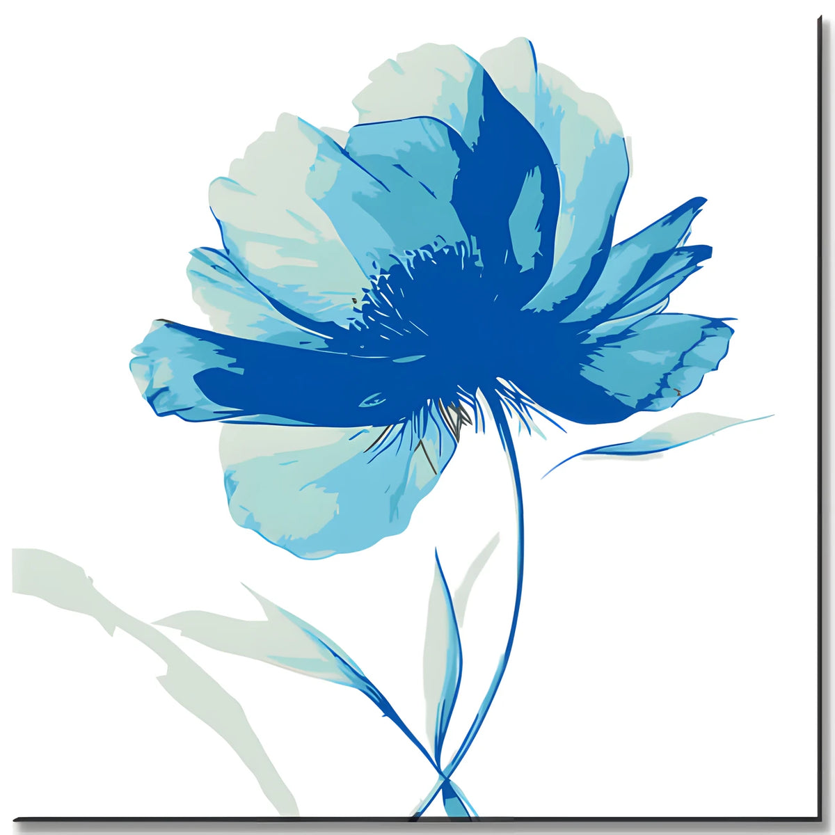 Grind to count blue flowers