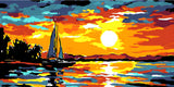 Paint by Numbers Sunrise on the Coast