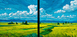 Malen nach Zahlen Landschaft SS-178-2 - 2-teilig (Duo)