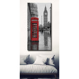 Paint by Numbers London Telephone Booth