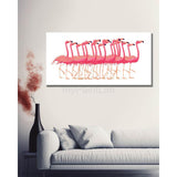 Paint by Numbers Flamingo Ballet