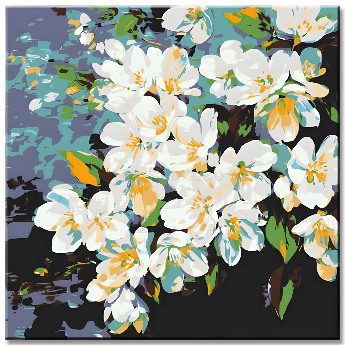 Grinding to Count Flowers