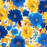 Grinding to Count Flowers Blue