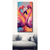 Malen nach Zahlen Flamingo Rev