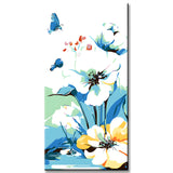 Malen nach Zahlen Blumen