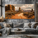 Malen nach Zahlen Amerika Wild West Landschaft