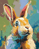 Painting by Numbers Rabbit Animals Animal Art