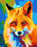 Grind nach Zahlen Tiere Einhorn