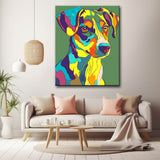 Painting by Numbers Colorful Animal World Dog Portrait