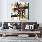 Malen nach Zahlen Abstrakt Morgenblüten II