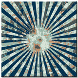 Malen nach Zahlen Abstrakt Sonnendurchbruch II