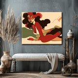 Malen nach Zahlen Abstrakt Sich Selbst