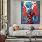 Malen nach Zahlen Abstrakt Phoenix Kunst