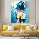 Malen nach Zahlen Abstrakt Warten