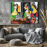 Malen nach Zahlen Kunst Picasso Frauen von Algier