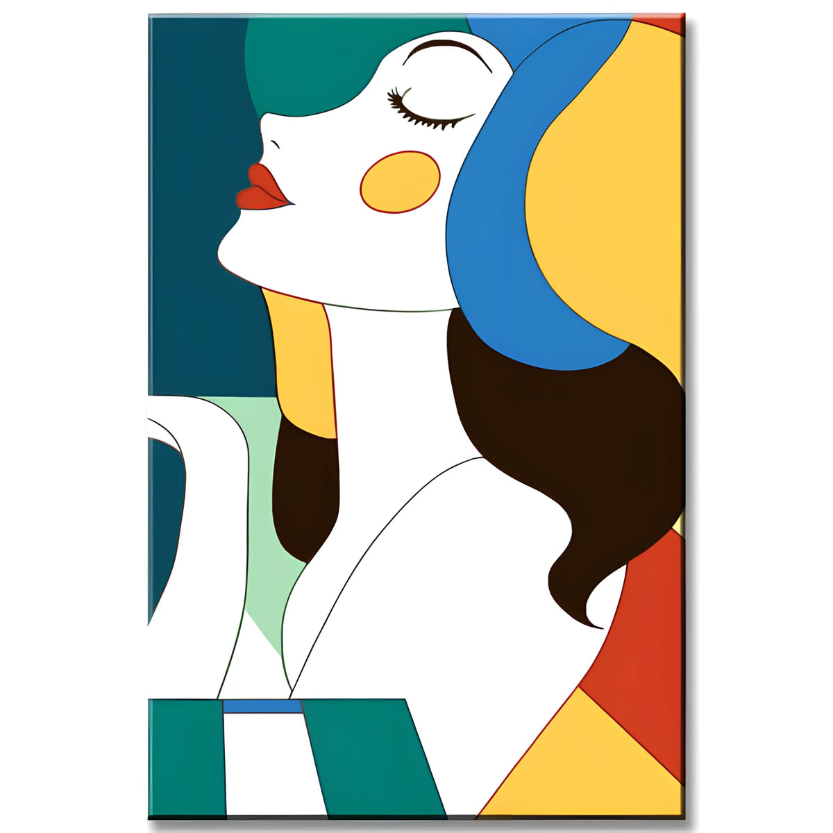 Malen nach Zahlen Art Abstract Art Pianist