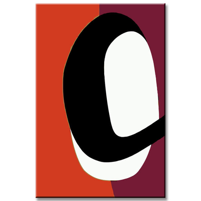 Malen nach Zahlen Minimalismus Farben und Formen IV