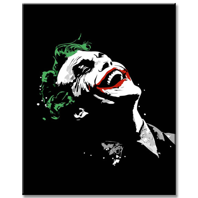 Malen nach Zahlen Joker Porträt