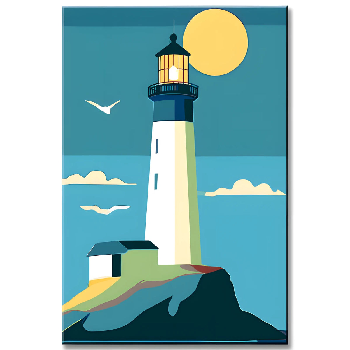 Painting by Numbers Lighthouse Art