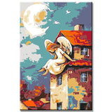 Malen nach Zahlen Engel der Nacht