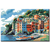 Painting by Numbers Art Landscape Italy Portofino