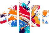 Malen nach Zahlen Kunst Buntes Bild 5-part